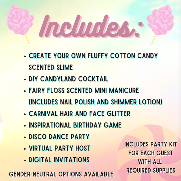 Cotton Candy Carnival Party