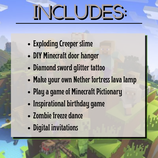 Minecraft Party