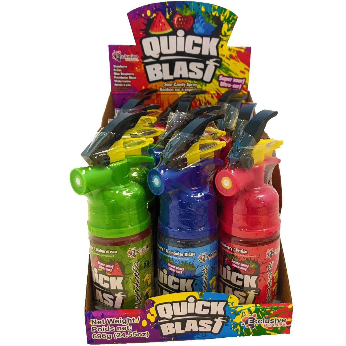 Quick Blast Sour Candy Spray Glama Gal Kids Spa Ajax