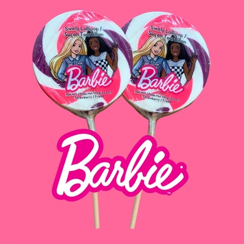 Barbie Swirly Lollipop