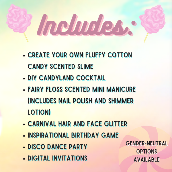 Cotton Candy Carnival Party
