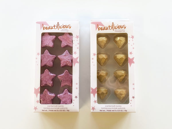 Scented Bath Bombs (Beautilicious)