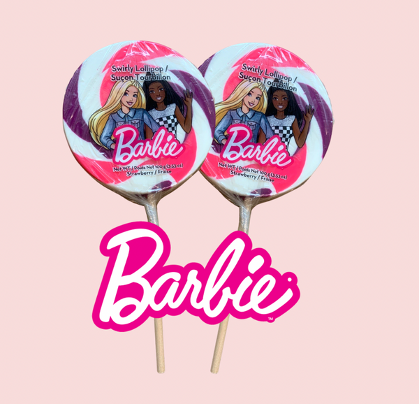 Barbie Swirly Lollipop