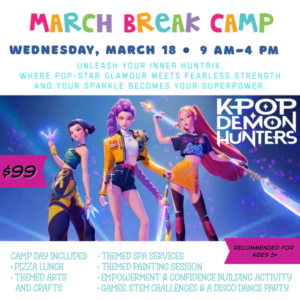 March Break Camp: Wednesday, March 18