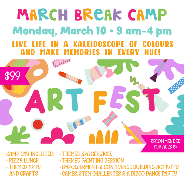 March Break Camp: Monday, March 10