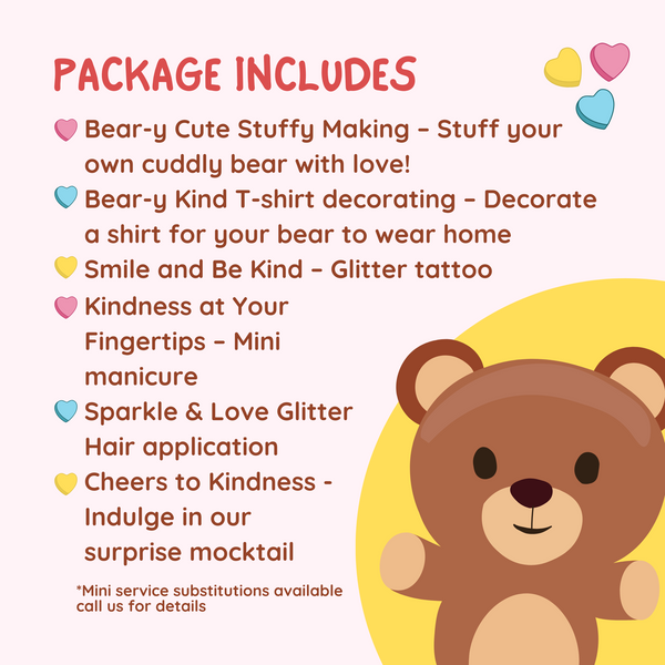 Beary Sweet Spa and Craft Experience