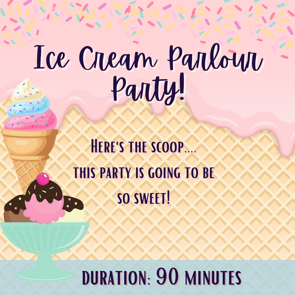 Ice Cream Parlour Party