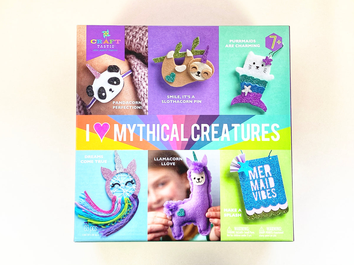 Mythical Creatures Craft Box – Glama Gal Kids Spa Ajax