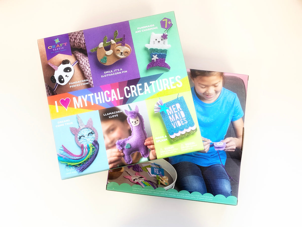 Mythical Creatures Craft Box – Glama Gal Kids Spa Ajax