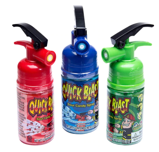 Quick Blast Sour Candy Spray – Glama Gal Kids Spa Ajax