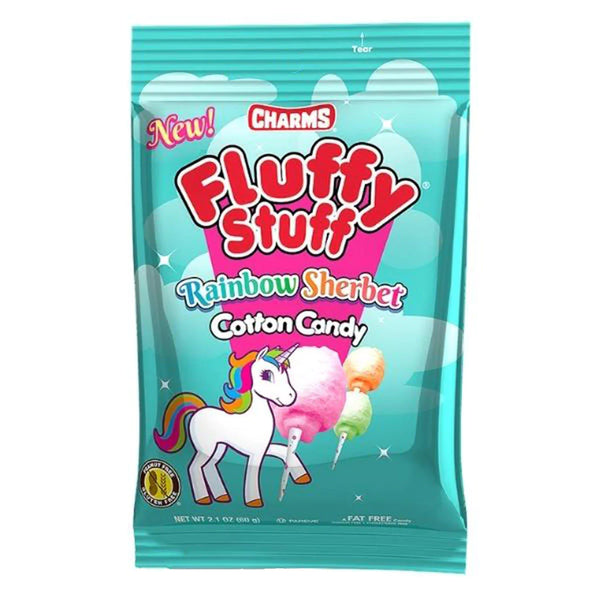 Fluffy Stuff Rainbow Sherbet Cotton Candy