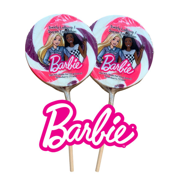 Barbie Swirly Lollipop